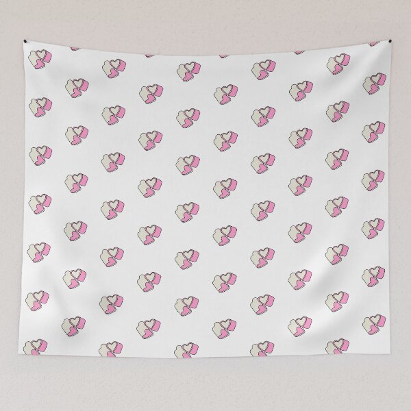 Item preview, marshmallow hearts  designed and sold by anikasart.
