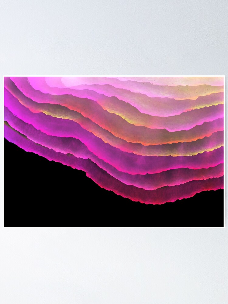 Thumbnail 1 of 3, Poster, Pink Geode designed and sold by reb-designz.