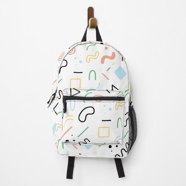 Item preview, Contemporary Feminine Colorful Abstract Shapes Pattern designed and sold by GeekHeadDesigns.