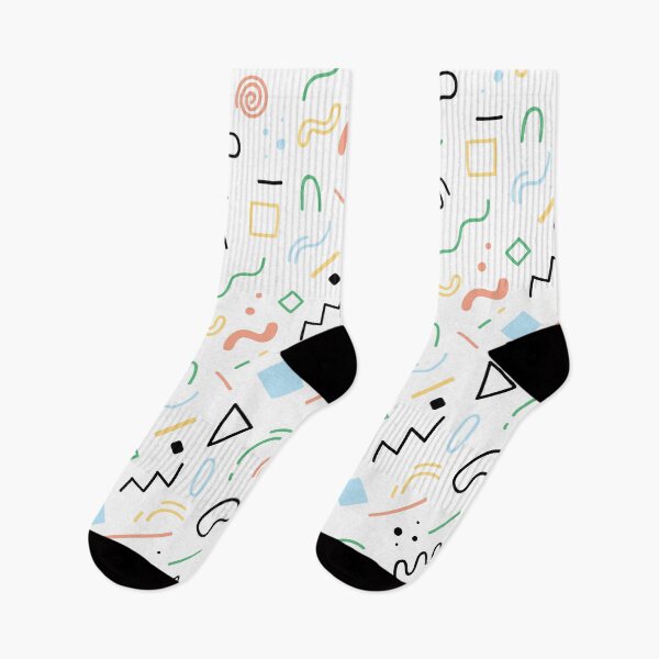 Item preview, Contemporary Feminine Colorful Abstract Shapes Pattern designed and sold by GeekHeadDesigns.