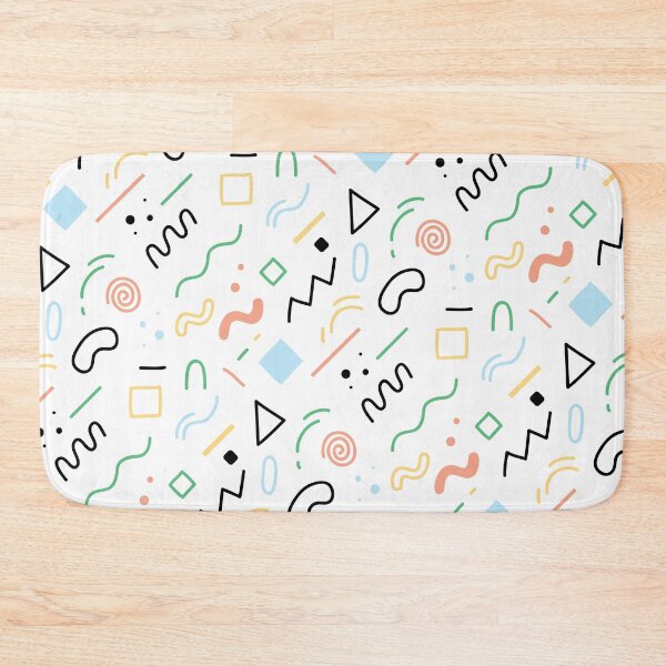 Item preview, Contemporary Feminine Colorful Abstract Shapes Pattern designed and sold by GeekHeadDesigns.