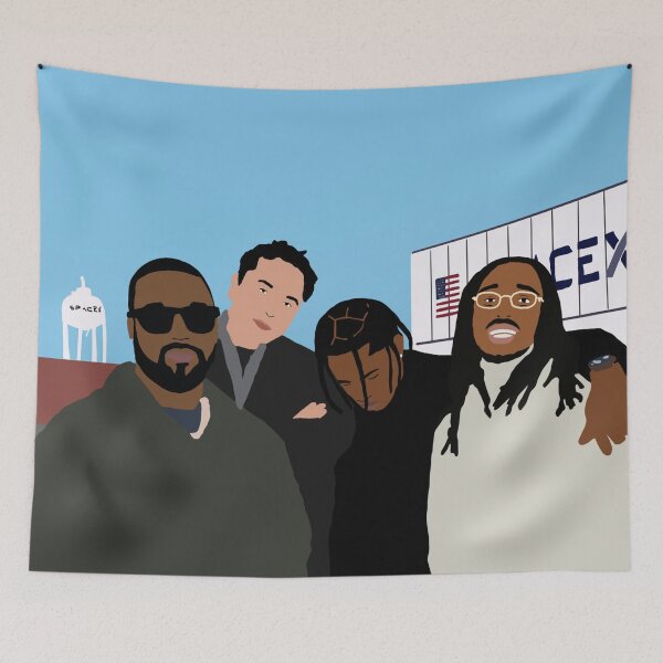 Item preview, Elon space x meme viral rappers designed and sold by awkotaco17.