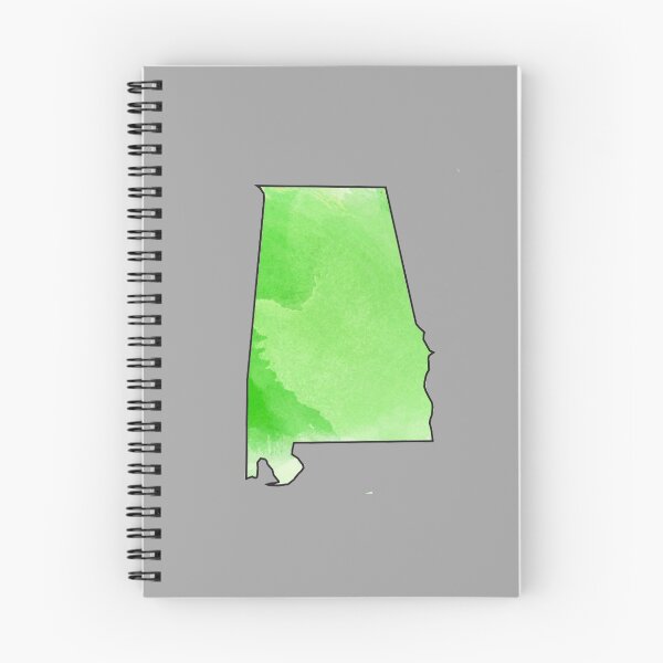 Item preview, Green Watercolor Alabama Graphic designed and sold by karinnem.