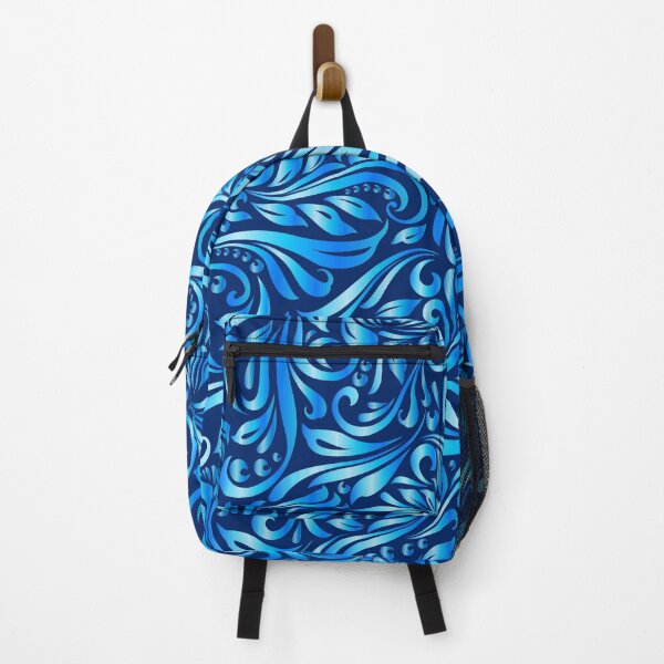 Item preview, Beautiful Blue and Black Swirling Pattern designed and sold by yougalore.
