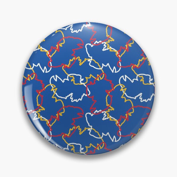 Item preview, KU Jayhawks Pattern, Blue designed and sold by brittlouise.