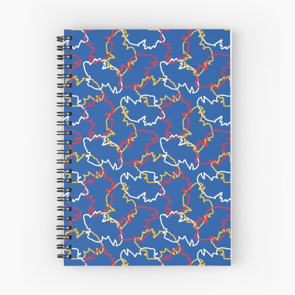Item preview, KU Jayhawks Pattern, Blue designed and sold by brittlouise.