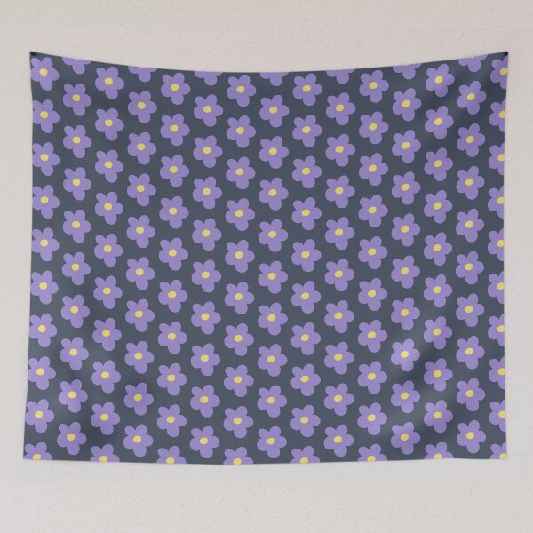 Item preview, cute purple violet flower designed and sold by anikasart.