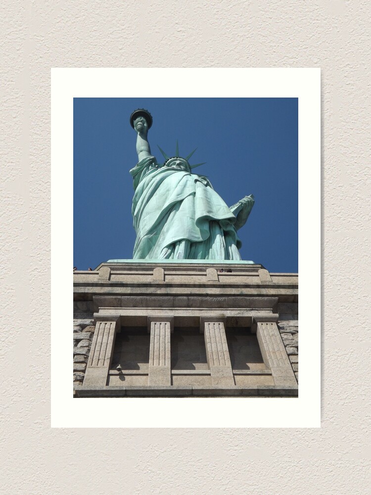 Alternate view of Statue of Liberty, Liberty Island Art Print