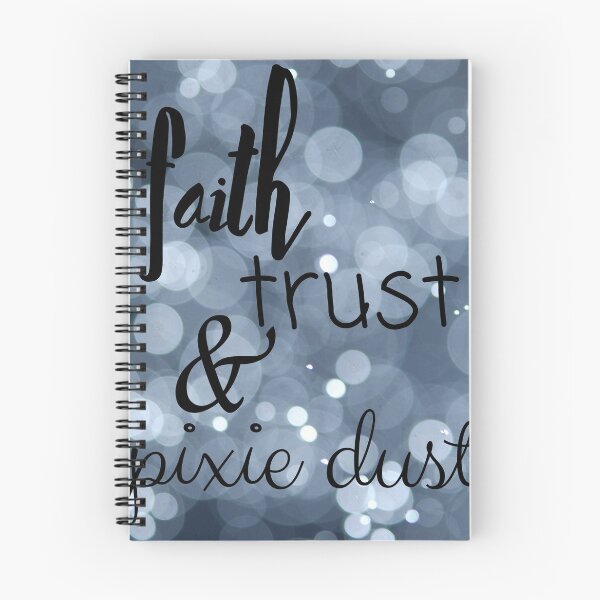 Item preview, faith, trust, and pixie dust designed and sold by DaughertyDraws.