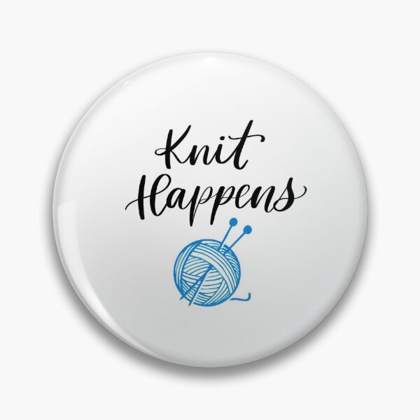 Item preview, Knit Happens | Sky Blue Yarn designed and sold by smittenwritten.