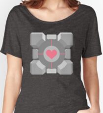 Companion Cube Women's Relaxed Fit T-Shirt