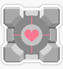 Companion Cube Sticker