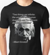 Einstein Quote Tee! Slim Fit T-Shirt