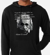 Sudadera con capucha ligera Einstein Quote Tee!