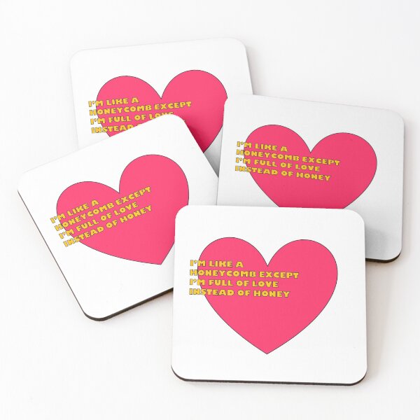 Item preview, Honeycomb Full of Love designed and sold by DandelionDecor.