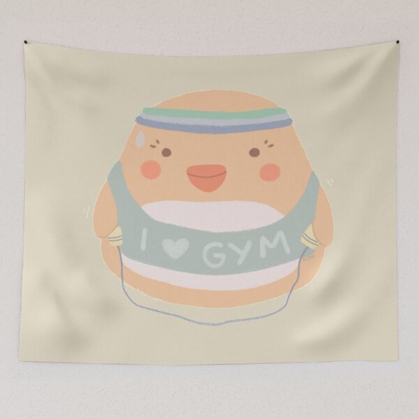 Item preview, Gym Member Mochi Chick designed and sold by aaalou.