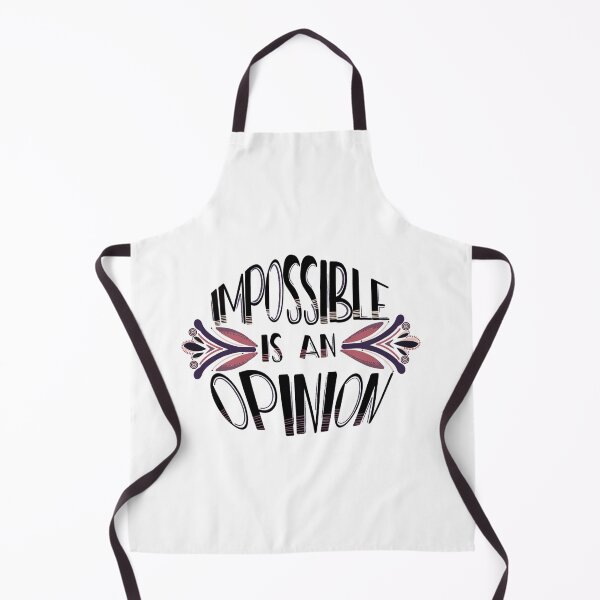 Item preview, Impossible Is An Opinion Stickie  designed and sold by MahasStickies.