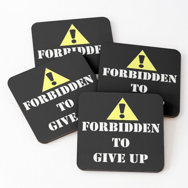 Item preview, Forbidden to give up designed and sold by JirehShop.
