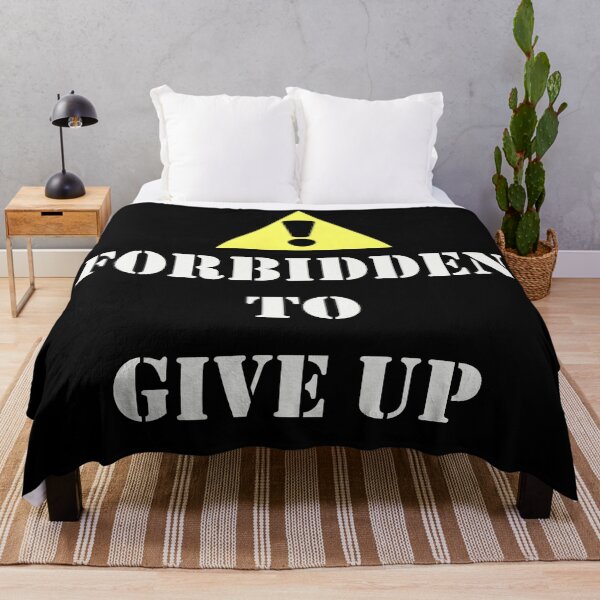 Item preview, Forbidden to give up designed and sold by JirehShop.