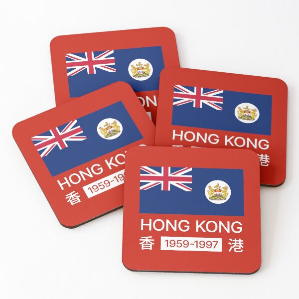 Item preview, British Hong Kong Flag 1959-1997 (White) designed and sold by BunnyPrinceDegn.