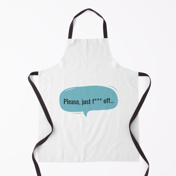 Item preview, "Please, just fuck off" Thought Bubble designed and sold by simplydoodly.