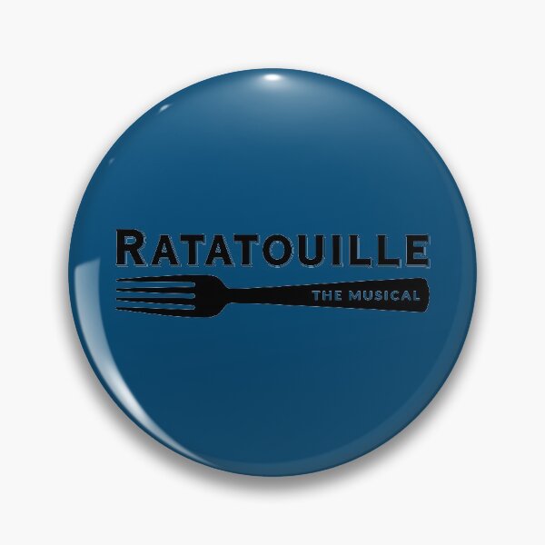 Item preview, Ratatouille The TikTok Musical Black Logo designed and sold by famorack.