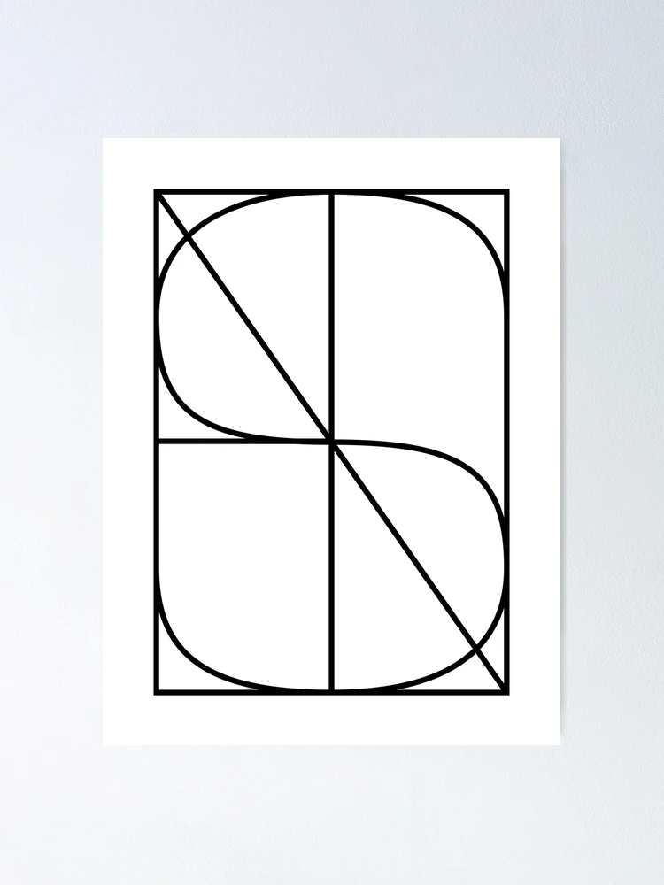 Thumbnail 1 of 3, Poster, Addison Letter Stack designed and sold by theawkwardsloth.