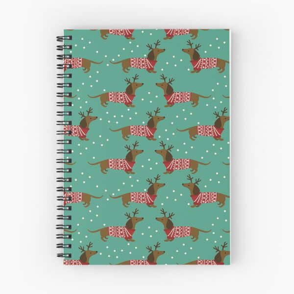 Item preview, Wire Hair Dachshund wiener dog Pattern Sausage Dog Wearing Ugly Christmas Sweater designed and sold by Spaceshipsells.