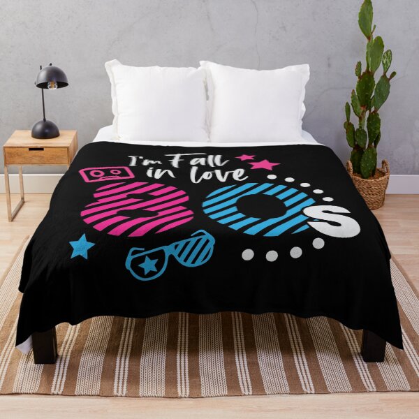 Item preview, I'm Fall in love 80s, graphic illustration designed and sold by Nesdigiart.