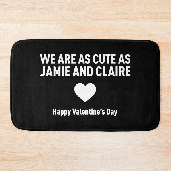 Item preview, We Are as Cute As Jamie and Claire (Valentine's Day Special) designed and sold by FilipeFerreira.