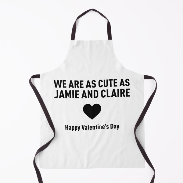 Item preview, We Are as Cute As Jamie and Claire (Valentine's Day Special) - Black designed and sold by FilipeFerreira.
