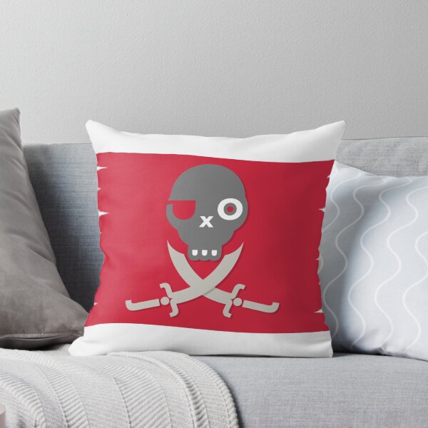 Item preview, red jolly roger designed and sold by Altimetry.
