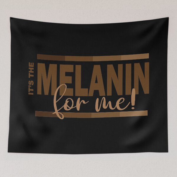 Item preview, It's The Melanin For Me - Black Girl Quote designed and sold by blackartmatters.