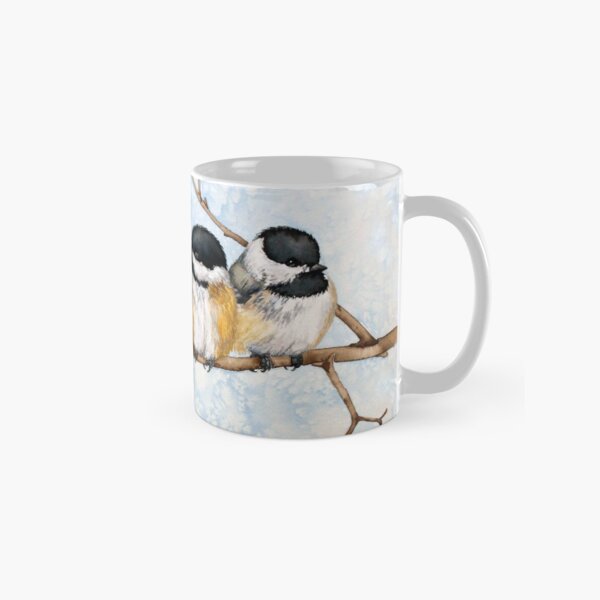 Item preview, Group of Black Capped Chickadees designed and sold by AlaskaArtist.