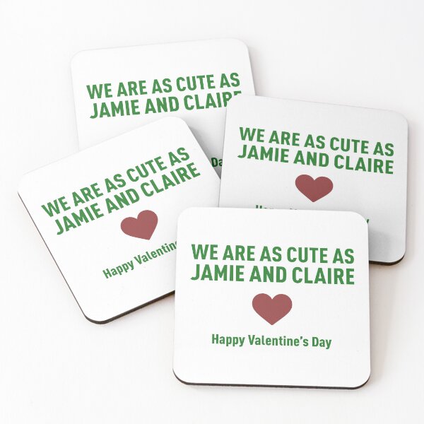 Item preview, We Are as Cute As Jamie and Claire (Valentine's Day Special) - Frasers Colors designed and sold by FilipeFerreira.
