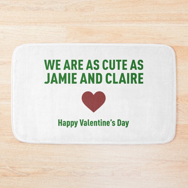 Item preview, We Are as Cute As Jamie and Claire (Valentine's Day Special) - Frasers Colors designed and sold by FilipeFerreira.