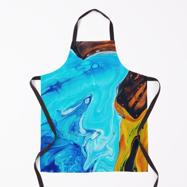 Item preview, Lava collides - abstract - fluid art- water lava designed and sold by crgart.