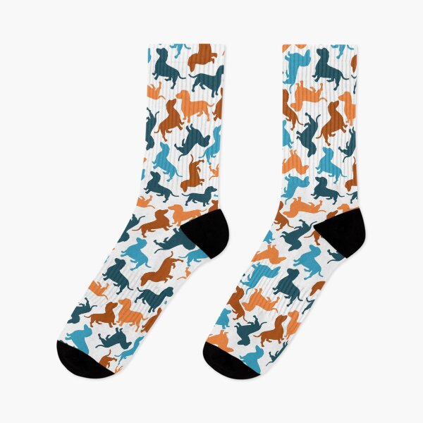 Item preview, Wire Hair Dachshund wiener dog Pattern Sausage Dog designed and sold by Spaceshipsells.