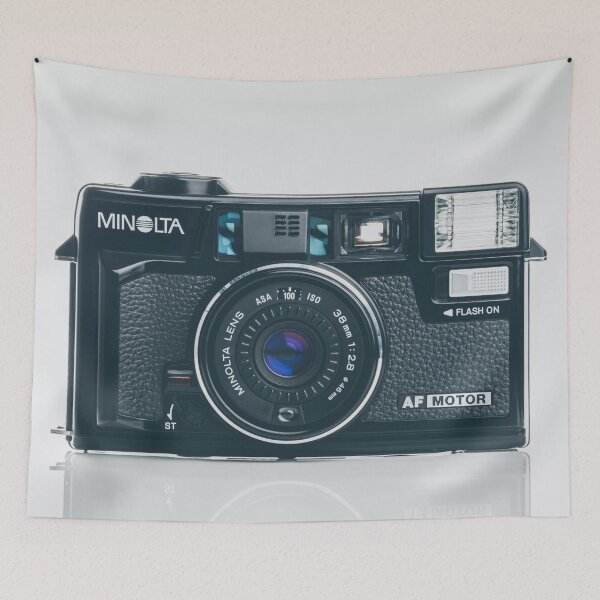 Item preview, Camera Wall Art Print | 1982 Minolta Hi-Matic AF2 MD | Home Office Studio Wall Decor Poster designed and sold by ComposeExpose.