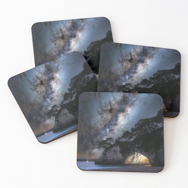 Item preview, Milky Way at Cathedral Cove Coromandel New Zealand designed and sold by TUXXY.