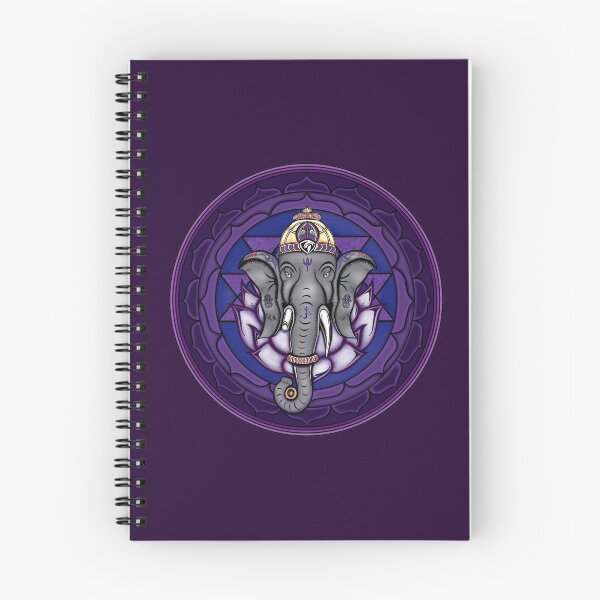 Artikelvorschau, Ganesh, Lotus und das Shi Yantra entworfen und verkauft von Caummon Thread.