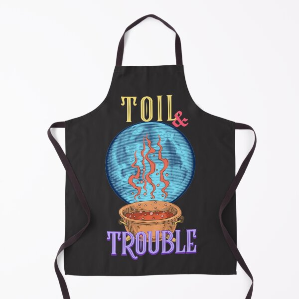 Item preview, Toil and Trouble Witchy Moon designed and sold by fifty-bucks.