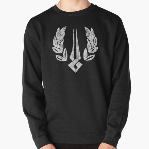 Hades Game Distressed Logo | Zagreus Logo Pullover Sweatshirt