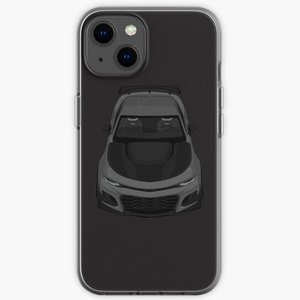 Chevrolet Camaro 1le CAMARO 1LE DARK-GREY iPhone Soft Case