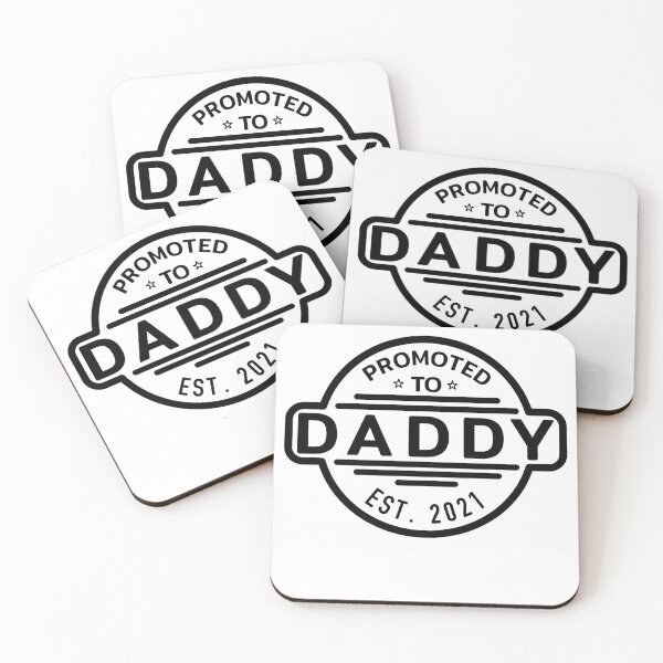 Item preview, Promoted to Daddy Est. 2021, Papa Gift designed and sold by taby2you.