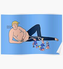 Donald Trump "Drink up America" Poster