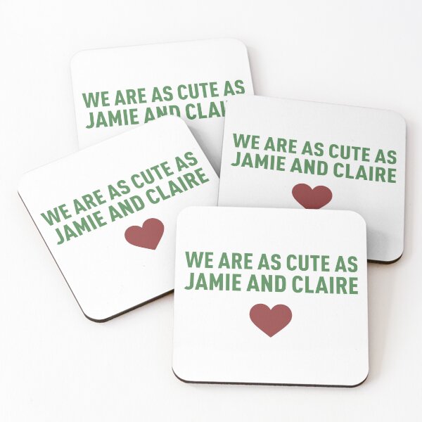 Item preview, We Are as Cute As Jamie and Claire - Fraser's Colors designed and sold by FilipeFerreira.