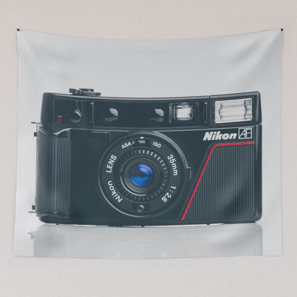 Item preview, Camera Wall Art Print | 1983 Nikon L35AF | Home Office Studio Wall Decor Poster designed and sold by ComposeExpose.