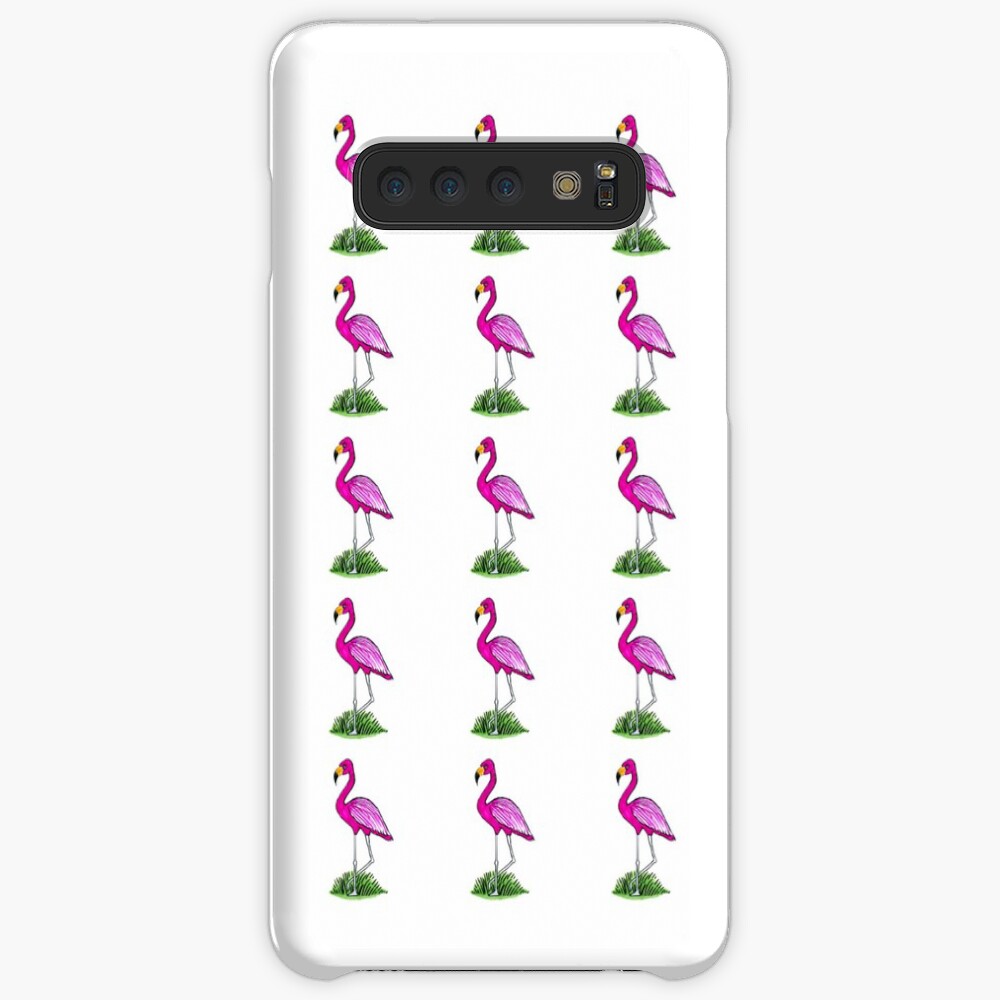 Pink Flamingo Case & Skin for Samsung Galaxy