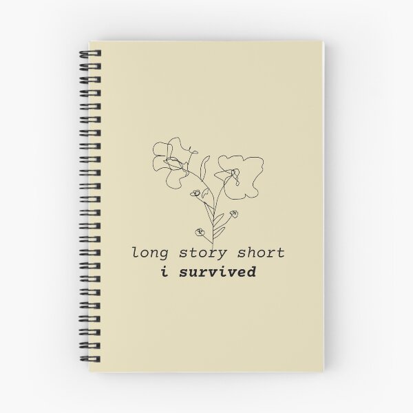 Item preview, long story short i survived - evermore Taylor Swift lyrics designed and sold by teenfaint.